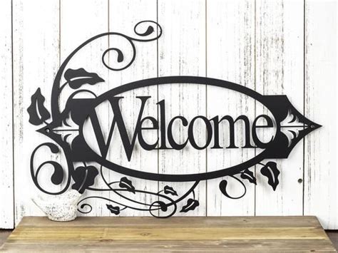 house shaped metal welcome sign|House Shaped Welcome Sign .